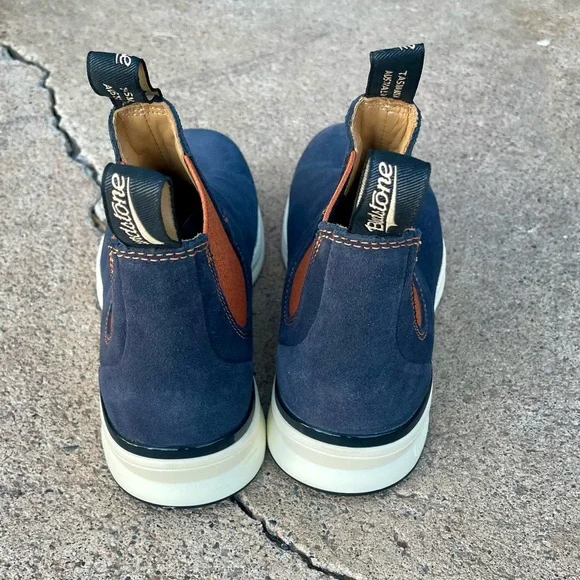 Blundstone Active Boots in Navy/Burnt Orange Size US  7 mens/9 women’s - Picture 6 of 8